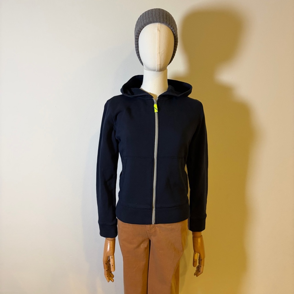 Crewcuts Boys Navy Blue Full Zip Hoodie Size L (10-11) NEW